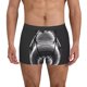 thumbnail image 1 of Fotbe Black And White Shark Calzoncillos Tipo Boxer con Bolsa de Soporte Total para Hombre, X-Temp Fresco, Transpirable y de Secado Rápido-Large, 1 of 5