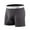 Gray, variant on HUPOM Mens Underwear Boxer Briefs Male Thongs Medium waist Comfort Waist Solid Boxer Briefs Purple M