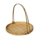 thumbnail image 4 of Cesta de fruta tejida Bandeja para servir Ratán multipropósito con asas Decoración Bandejas otomanas Bandeja para hornear pan para picnics Cocina 22 cm de diámetro Sunnimix Cesta tejida, 4 of 8