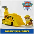 thumbnail image 4 of PAW Patrol Bulldozer Vehicle with Collectible Rubble Figure, Sustainably Minded Toys for Kids Ages 3+, 4 of 11