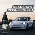 thumbnail image 1 of Headlight Cleaner Car Headlight Cleaner Long Lasting Headlight Coating And Cleaning Solution Restores Polishes Headlights Car Light Cleaner Headlight Kit 120ml, 1 of 5