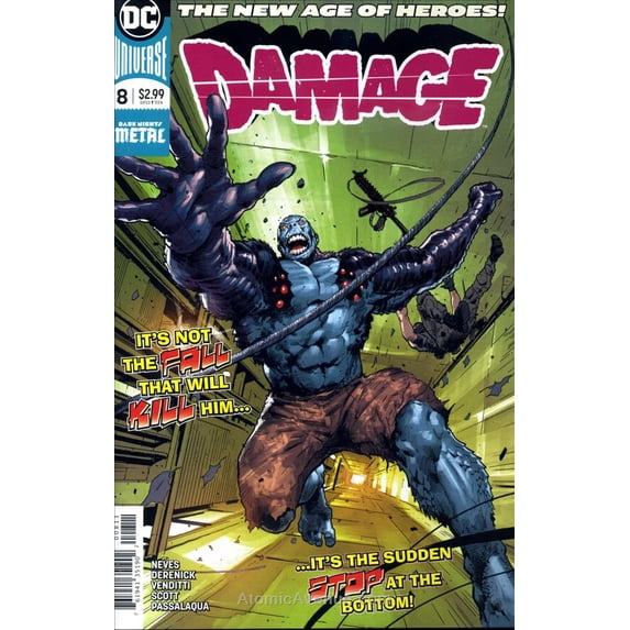 Damage (2nd Series) #8 VF ; DC Comic Book