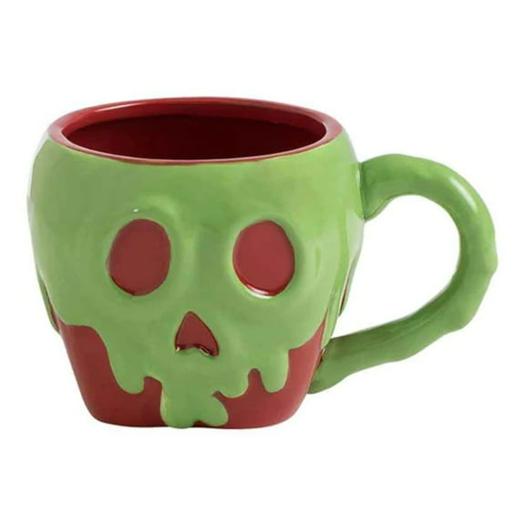 Disney Snow White Poison Apple Sculpted Ceramic Mug