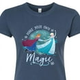 thumbnail image 3 of Frozen - Winter - Make Your Own Magic - Juniors Fitted Graphic T-Shirt, 3 of 5