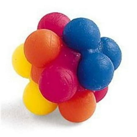 UPC: 0077234020166 | Ethical Pet Atomic Rubber Bouncing Ball Cat Toy  2 Count