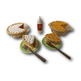 thumbnail image 3 of American Girl Truly Me Doll Pie Baking Set with 2 Pie Pans, 2 Crusts, 2 Plates, 2 Forks, 3 of 6