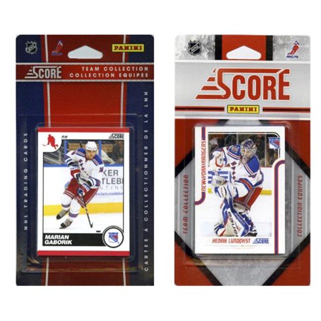 C & I Collectables NYR2TS LNH New York Rangers sous Licence Partition 2 Ensembles d'Équipe