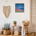 thumbnail image 3 of Stupell Industries Modern Razzle Dazzle Forest Scene Black Framed Giclee Art, 12 x 12, by Lynn Ericson Fine Art, 3 of 8