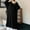 Black, variant on Women Fashion Solid Round Neck Mid Length Sweater Dress Knit Dress Dresses Tunic Long Sleeve Summer Dresses Maxi Dress for Women Top Dress Aline Summer Dress for Women V Neck Wrap Dress for Women