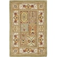 thumbnail image 2 of SAFAVIEH Classic Mordikai Abstract Wool Area Rug, Sage/Multi, 4' x 6', 2 of 11