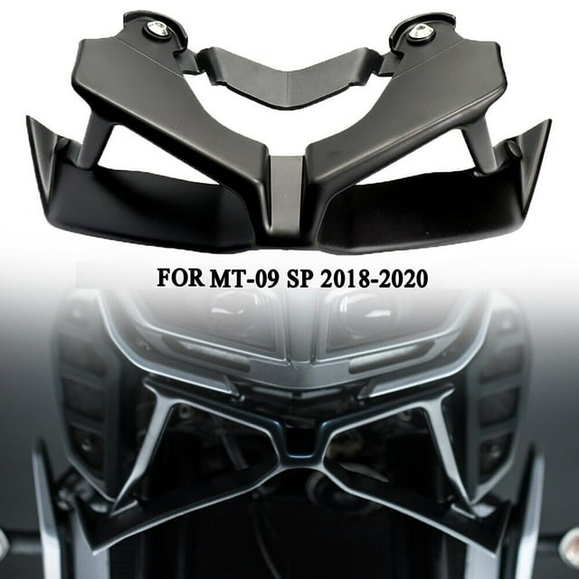 Motorcycle Cover Spoiler Front Aerodynamics Wing Fairing Spoiler Compatible For MT-09 2017 2018 2019 2020 MT-09 SP 2018 2019 2020