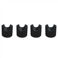thumbnail image 1 of 8pcs HIFI Cable Stand Booster Holder Support Frame Anti-Shock Foot Multi-Function Speaker Cable Trailing Pad Black, 1 of 7