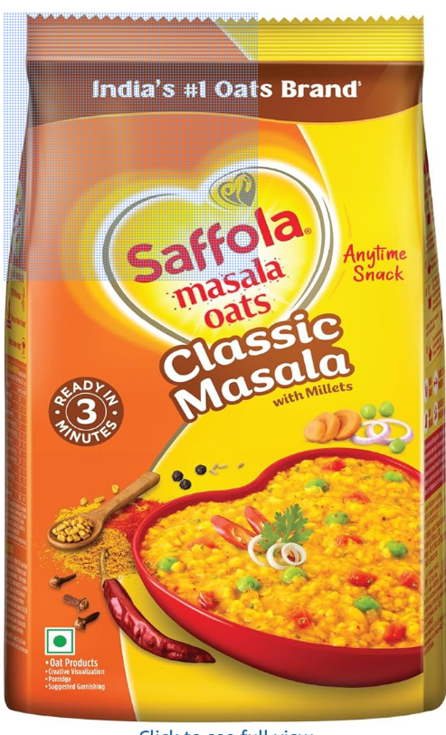 Saffola Masala oats Classic masala 500g