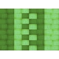 thumbnail image 1 of Ahgly Company Machine Washable Indoor Rectangle Transitional Emerald Green Area Rugs, 7' x 9', 1 of 7