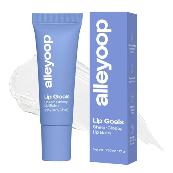 Bálsamo labial ALLEYOOP Lip Goals, brillante, hidratante, teñido, vegano