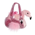 thumbnail image 2 of Transportín para mascotas Aurora 7 Ava Flamingo con monedero y minidisquete, 2 of 3