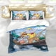 thumbnail image 5 of Babar Conjunto de sábanas temático, trío de piezas, cómodo y amigable con la piel, diseño único, regalo de decoración para el hogar para familiares, amigos y fans,140cm *210cm, 5 of 6