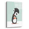 thumbnail image 2 of Epic Art 'Pingu Loves Ice Cream' by Volkan Dalyan, Acrylic Glass Wall Art, 12"x16", 2 of 8