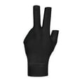thumbnail image 3 of BAOSITY 3 Fingers Billiard Glove Left Hand Durable Professional Mitts Snooker Cue Glove Pool Cue Gloves for Indoor Women Men Practice black, 3 of 8
