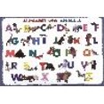 thumbnail image 2 of Painless Learning Laminated Placemats 17.5"X12.25"-Alphabet And Animals, 2 of 7