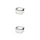 thumbnail image 4 of Wosthever Contenedor de almacenamiento de alimentos con tapas herméticas, dispensador de aperitivos, caja organizadora de harina para hornear, suministros 460ML 2piezas Wosthever CBP196830, 4 of 6