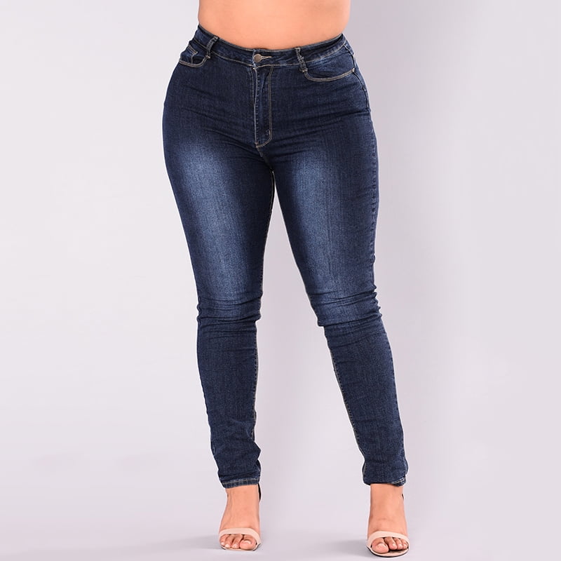 high waisted slim trousers