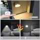 thumbnail image 3 of Luz nocturna con sensor de movimiento, paquete de 4, luces nocturnas inteligentes que se enchufan en el sensor de pared, sensor de atardecer a amanecer para dormitorio, baño, pasillo, cocina, 3 of 5