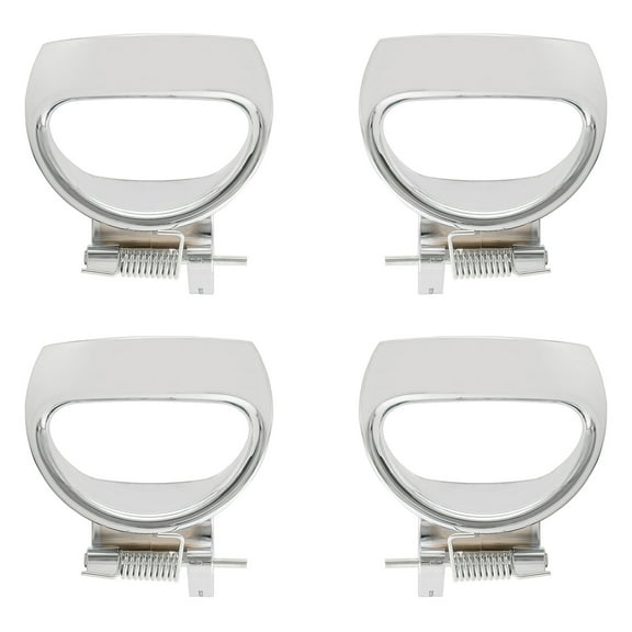 4pcs Complete Left Right Front Rear Side Chrome Interior Door Handles With Metal Pin & Spring Replacement Kit Pair Compatible With 06-11 Chevy HHR Fits select: 2006-2011 CHEVROLET HHR