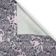 thumbnail image 6 of Ambesonne Floral Valance & Curtain, Bindweed Flower Bells Design, 55"x24", Petrol Blue Mauve, 6 of 7