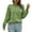 Green, variant on Vedolay Women's 2023 Sweaters Women Crewneck Long Sleeve Striped Color Block Loose Knit Pullover Sweater,Black S
