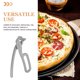thumbnail image 2 of Pinzas para pizza, platos de comida, bandejas para hornear, pinzas de cocina de aleación de aluminio, resistentes al calor, para cocinas domésticas., 2 of 7