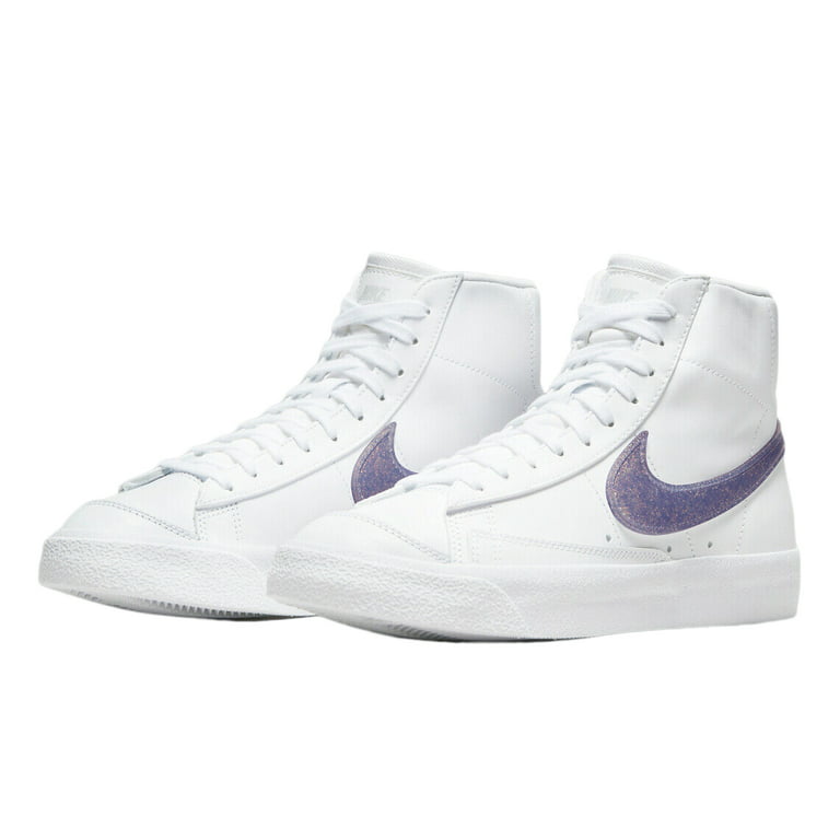 Women's Nike Blazer Mid '77 ESS White/Canyon Purple-Grey Fog