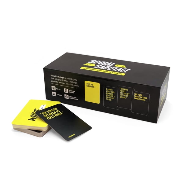 Social Sabotage An Awkward Party Game By Buzzfeed Walmart Com Walmart Com