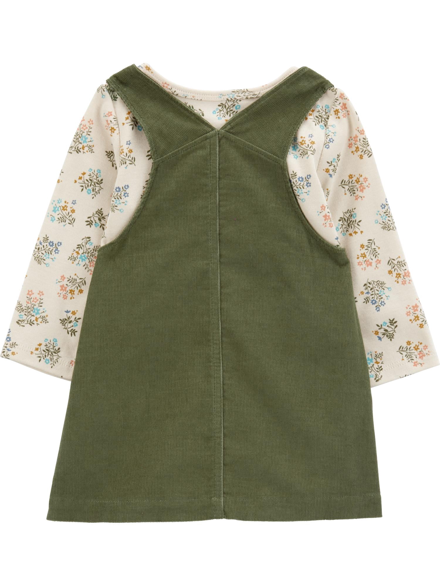 Carter's Child of Mine Baby Girl Dress Set, 3-Piece, Sizes 0/3-24 Months