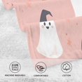 thumbnail image 5 of Yayeee 2 Pack Hand Towels for Bathroom 100% Cotton 16" x 28" Soft Absorbent Kitchen Towel, Pink Cartoon Halloween, 5 of 7