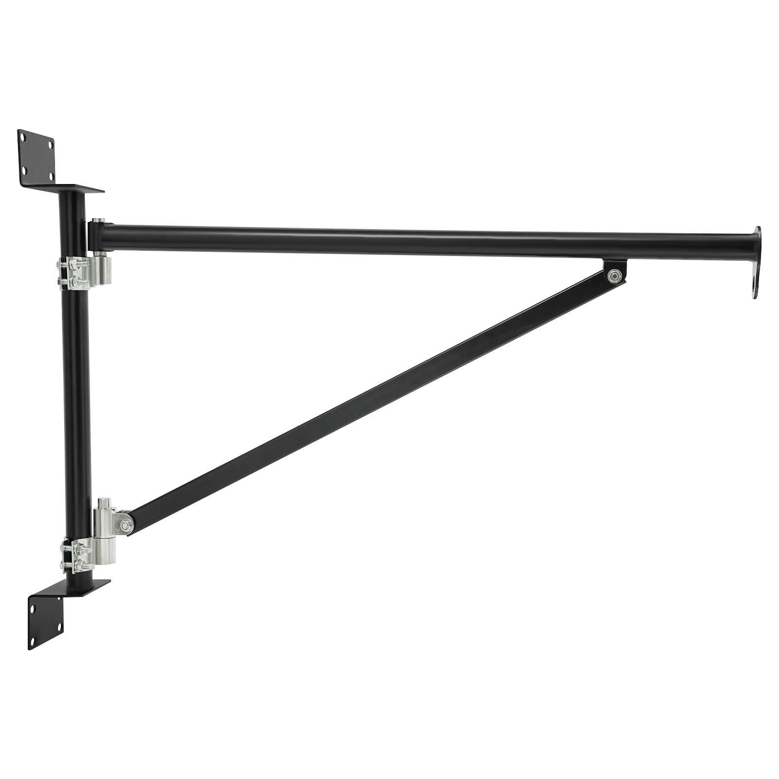 200kg/441lbs Load-bearing Wall-mounted Crane Bracket - Alloy Steel Baking Paint 180° Swivel for Industrial & Household Heavy Lifting