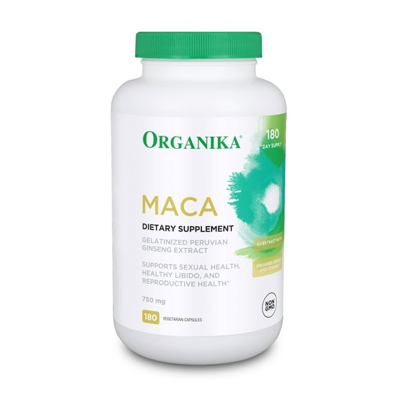 MACA, 750 mg, 180 Vegetarian Capsules, Organika