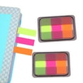 thumbnail image 3 of Hemoton 10 Packs Neon Page Markers Colored Tabs Flags Sticky Memo Notes for Page Marker, 3 of 5