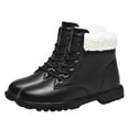 thumbnail image 2 of Bnwani Boots Women New Winter Cotton Velvet Fleece 0 Boot Black Size 4.5, 2 of 7