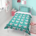 thumbnail image 4 of Esign Of Head Pug Dog Duvet Cover and Pillowcase Set for Single Bedding, Bedroom Accessories for Kids Teens, 4 of 5
