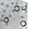 thumbnail image 5 of Ambesonne Floral Grommet Curtain, Flourishing Summer Roses, 50" x 54", Pale Yellow Blue Violet, 5 of 6