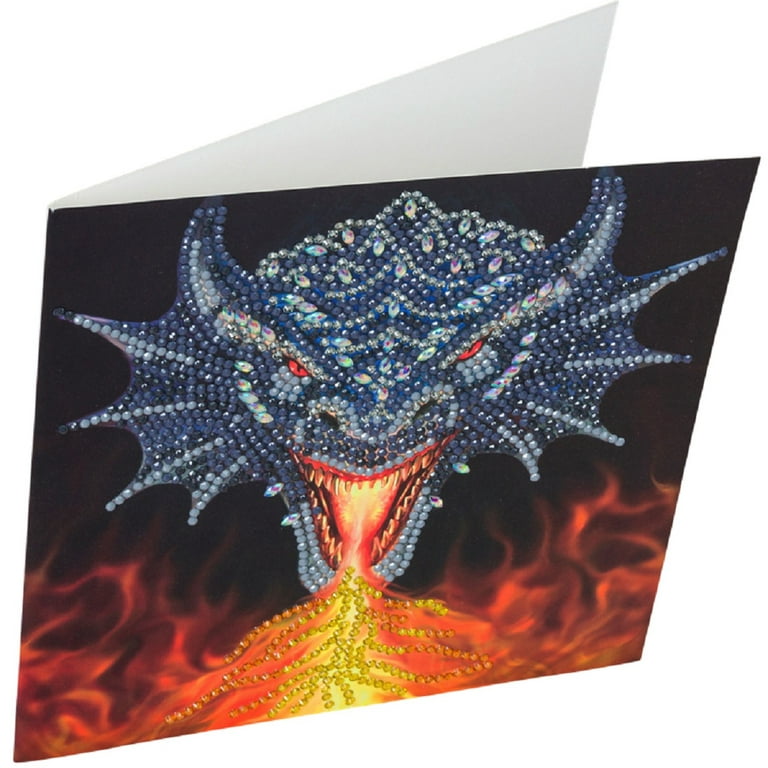 Craft Buddy 18cm DIY Crystal Art / Diamond Painting Card Kit
