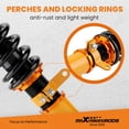 thumbnail image 3 of Maxpeedingrods Coilovers For Mitsubishi Lancer 2008-2016 Adjustable Suspension Kit, 3 of 6