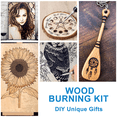 thumbnail image 4 of Adjustable Temperature Soldering Iron Kit with Wood Burning Tips, 4 of 7