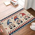 thumbnail image 4 of TIELUTT Independence Day Floor Mat Happy July Color Print Floor Mat Cute Open Floor Mat Modern Living Room Rug Flurry Rug Room Rugs for Bedroom Rugs for Living Room 8x10 Comfiest Blanket, 4 of 5