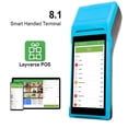 thumbnail image 2 of 58mm Handheld 8.1 PDA Printer Mobile Receipt Bill Smart Thermal Printer 5.5 HD Inch Touch Screen ,Improve Efficiency, 2 of 7
