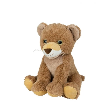 Lion Cub Plush Stuffed Animal 16 Inch Soft Tan Toy Ideal for Kids Collectors and Wildlife Décor