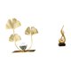 thumbnail image 1 of Estatua de figura,Estatuas de hojas y flores de metal,esculturas decorativas,Figuras decorativas para el hogar,para estante,mesa o vitrina.,Escultura abstracta de fuego,Estatua de arte, 1 of 8