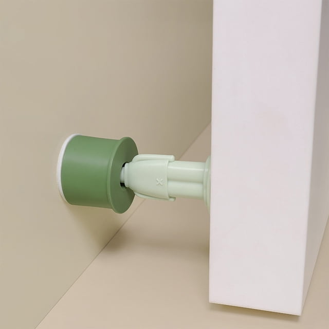 Fiudx Perforador de Puerta, Mecanismo de Cierre Silencioso, Potente Tecnología de Succión, Fácil Instalación, Protección de Pared, Diseño Versátil, Ideal para Baño y Dormitorio, Tamaño 8,5 X 4 Cm