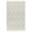 White, Medium Gray, Light Brown / Fuji, variant on Hauteloom Edel Recycled Material Living Room, Bedroom Area Rug - Bohemian, Transitional - White, Sky Blue - 27" x 45"